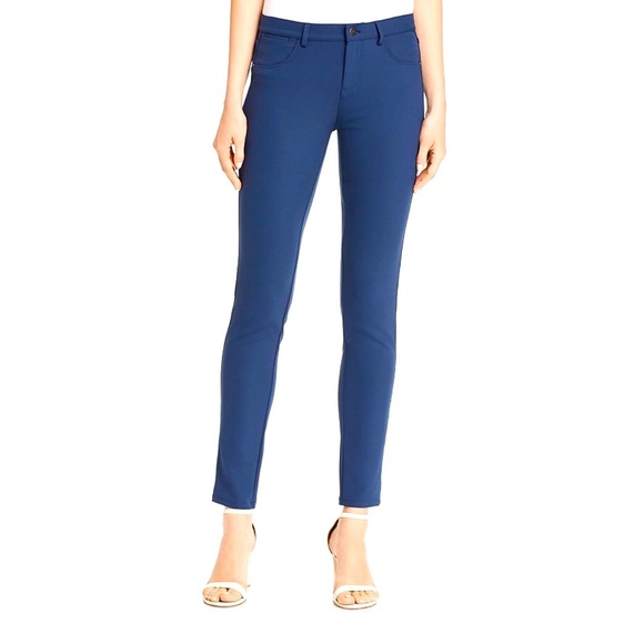 Lafayette 148 Mercer Pant in Teal Blue - Picture 1 of 6